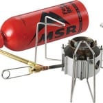 the MSR DragonFly multi fuel camping stove